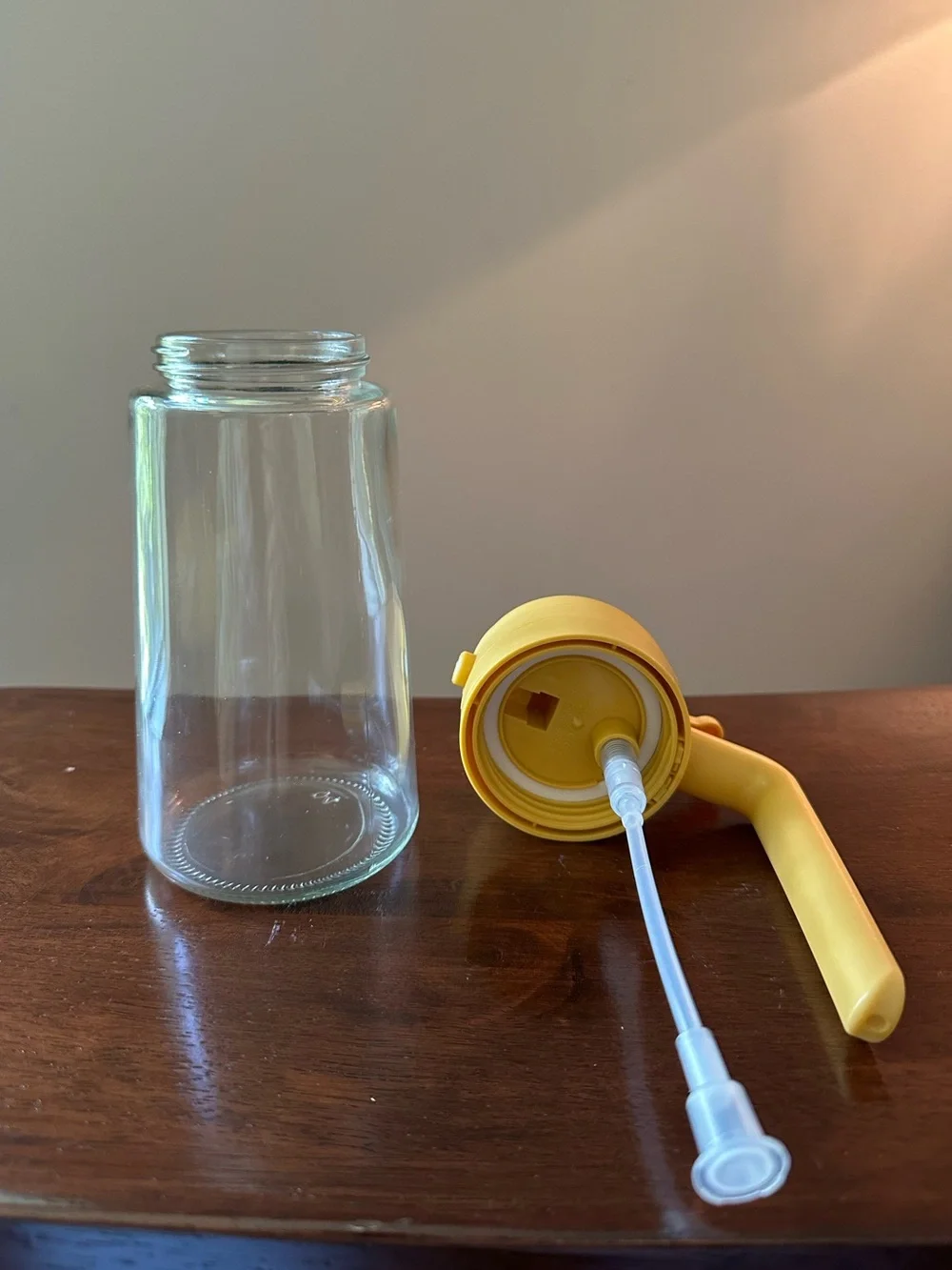 Oil sprayer • glass bottle • all pieces included